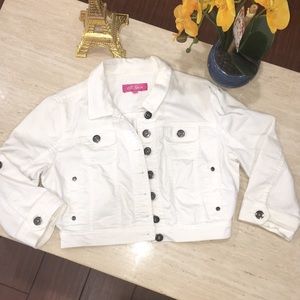 White Jean Jacket